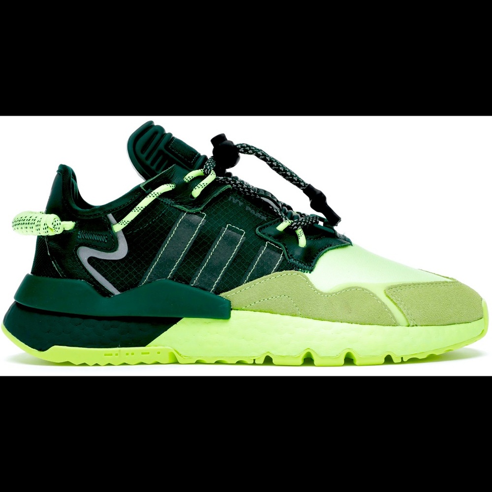 adidas NiteJogger Ivy Park DarkGreen Frozen Yellow